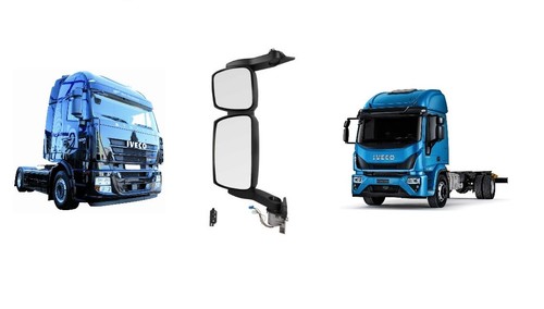 Specchio retrovisore iveco - specchio, sx
